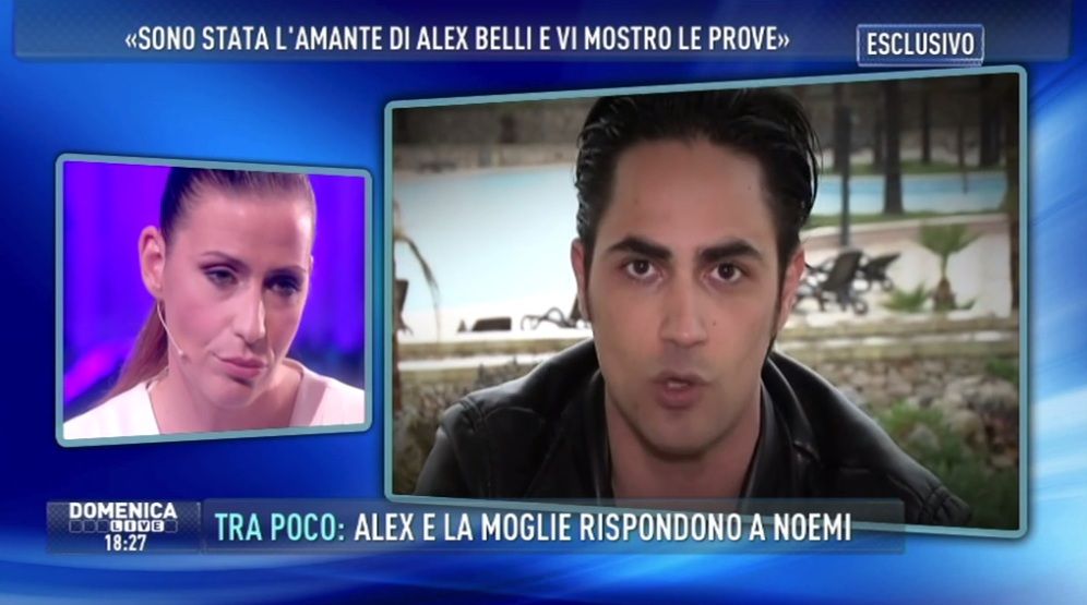 Biagio D'Anelli vs Noemi Addabbo e difende Alex Belli