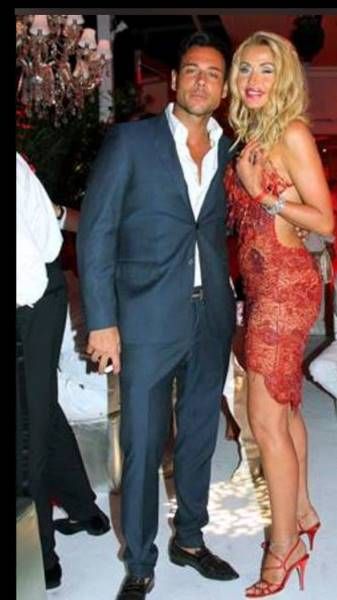 Valeria Marini e Antonio Brosio Cannes 2015